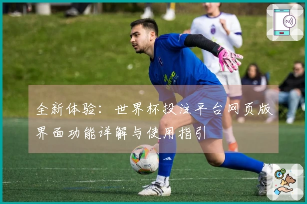全新体验：世界杯投注平台网页版界面功能详解与使用指引